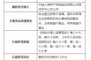 中國(guó)人壽財(cái)險(xiǎn)常州市中心支公司被罰42.3萬(wàn)元：因財(cái)務(wù)數(shù)據(jù)不真實(shí)等違法違規(guī)行為