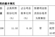 杉杉股份426萬股將被拍賣 股東杉杉控股被列為被執行人、周順和被限制高消費