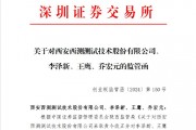 公司熱點｜存募資管理及信披不規范等問題，西測測試收深交所監管函