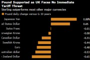 英國暫無特朗普關稅威脅之虞 英鎊意外成為市場避風港