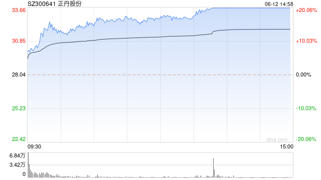 正丹股份午后觸及漲停 擬投資3.5億元擴(kuò)產(chǎn)TMA