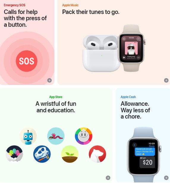 小孩太小不能帶手機 蘋果吆喝：Apple Watch考慮一下？