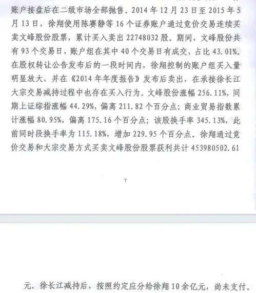 徐翔輸了官司！操盤文峰股份手法曝光