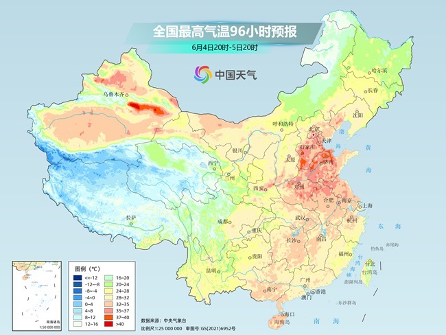 氣溫彈射起飛！河北、河南、山東部分地區最高氣溫將超過38℃